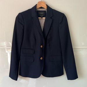 j.crew schoolboy wool blazer navy size xs